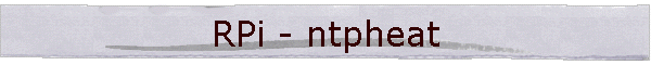 RPi - ntpheat