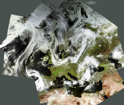 Composite NOAA-16/17 image